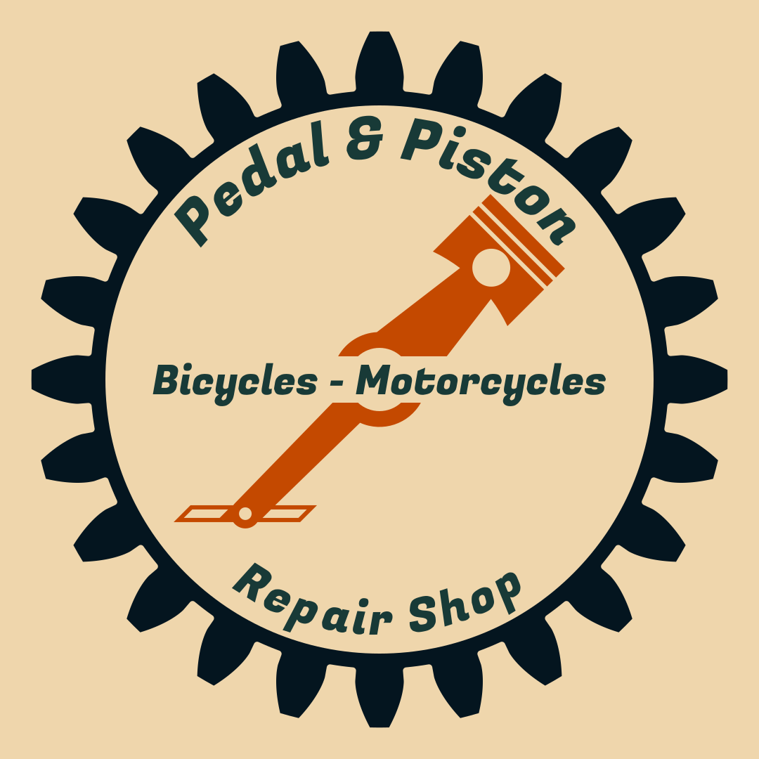 Pedal and Piston logo